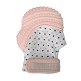 Munch Mitt Teething Mitten, Pastel Pink - ANB BABY