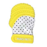 Munch Mitt Teething Mitten, Yellow - ANB BABY