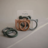 Mushie-Bear-Silicone-Teether,-Dried-Thyme_3 - ANB Baby