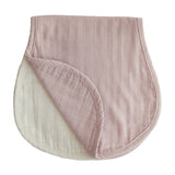 Mushie-Muslin-Burp-Cloth-Organic-Cotton--Blush-Fog_5 - ANB Baby