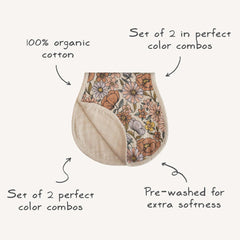 Mushie-Muslin-Burp-Cloth-Organic-Cotton-Roman-Green-Fog_4 - ANB Baby