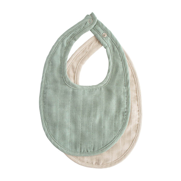 Mushie Muslin Bib 2 Pack