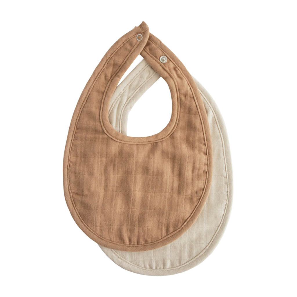 Mushie Muslin Bib 2 Pack_5 - ANB Baby