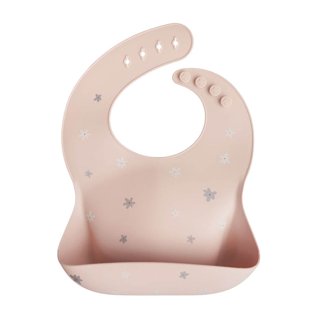 Mushie Silicone Baby Bib-Daisy_10 - ANB Baby