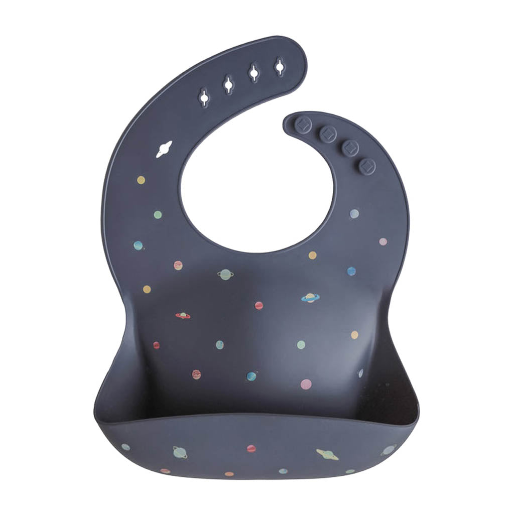 Mushie Silicone Baby Bib-Planets_5 - ANB Baby