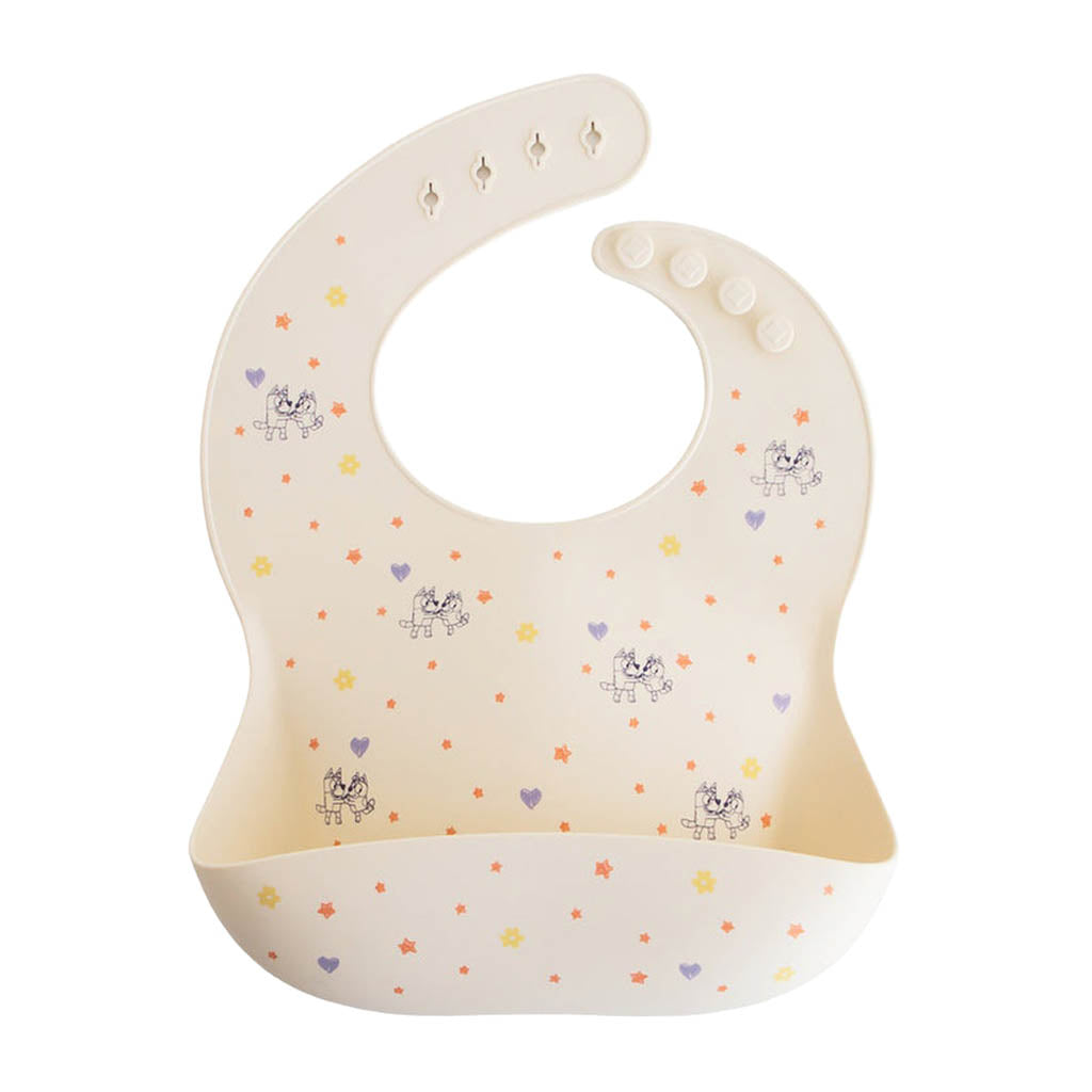 Mushie Silicone Baby Bib-Bluey Ivory_18 - ANB Baby