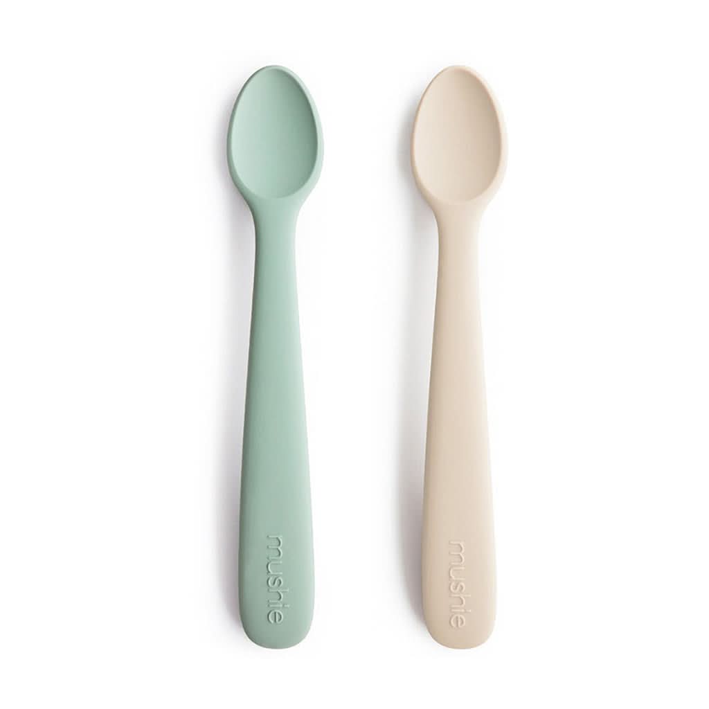 Mushie Silicone Feeding Cambridge Blue / Shifting Sand_4 - ANB Baby