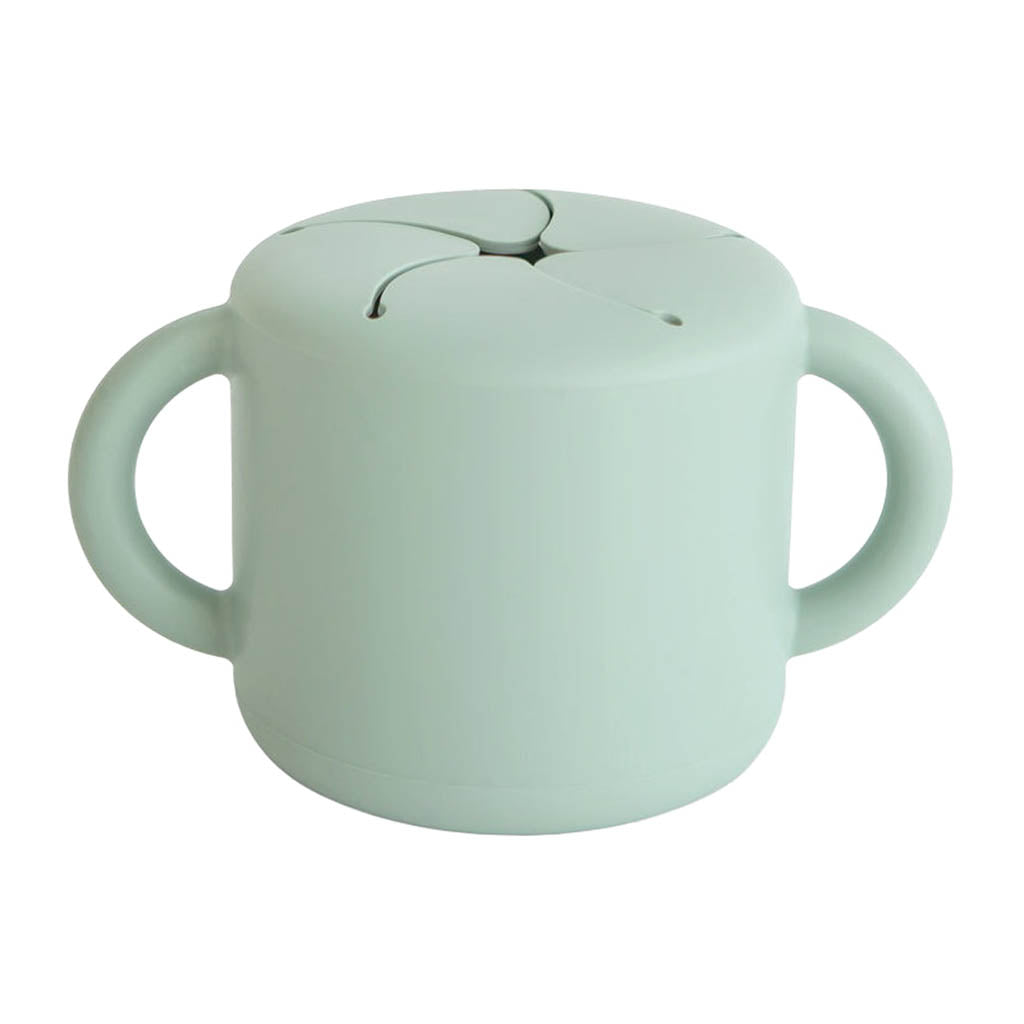 Mushie Silicone Snack Cup-Cambridge Blue_8 - ANB Baby