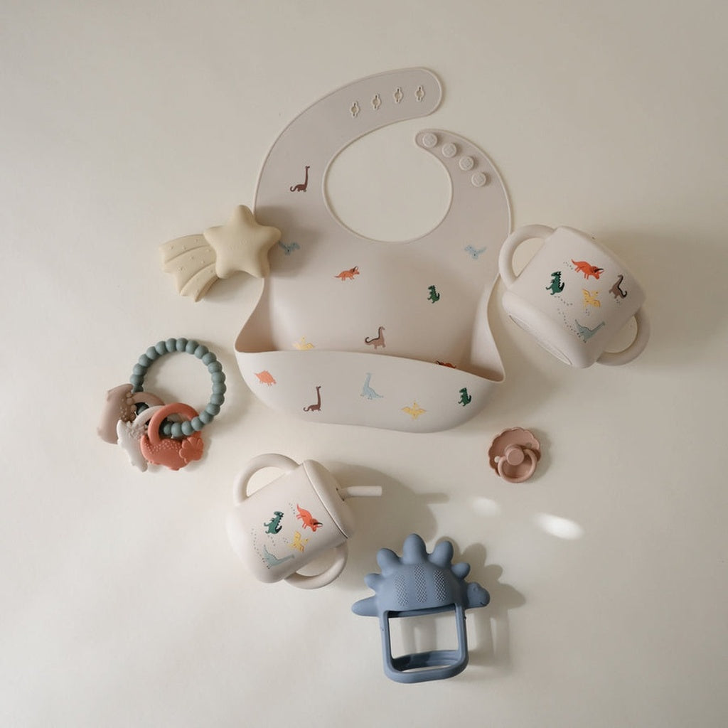 Mushie Silicone Snack Cup-Dinosaurs_3 - ANB Baby