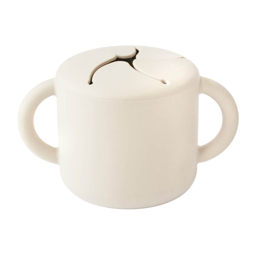 Mushie Silicone Snack Cup-Ivory_7 - ANB Baby