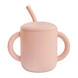 Mushie Silicone Training Cup Straw shifting Sand_9 - ANB Baby