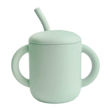 Mushie Silicone Training Cup Straw Blush_8- ANB Baby