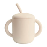 Mushie Silicone Training Cup and Straw