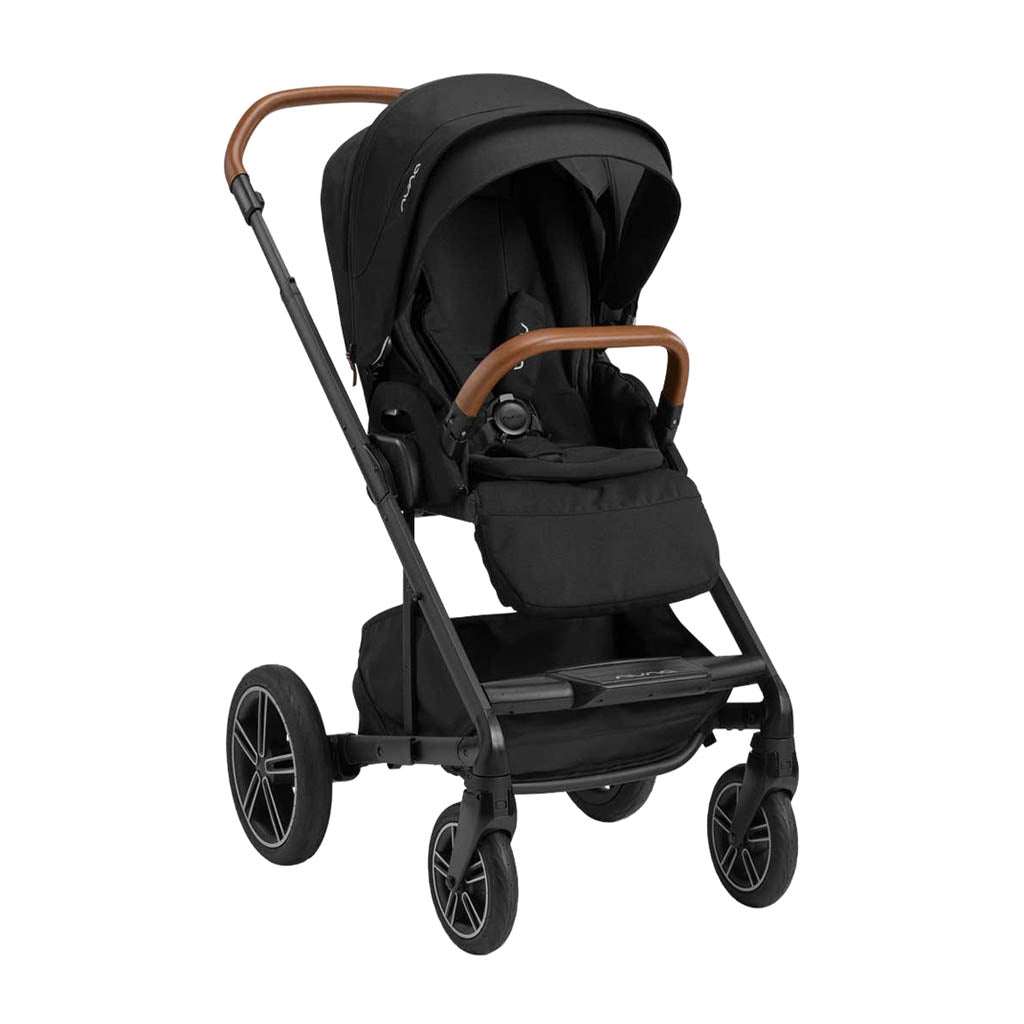 NUNA MIXX Next Stroller with Magnetic Buckle, Caviar - ANB Baby