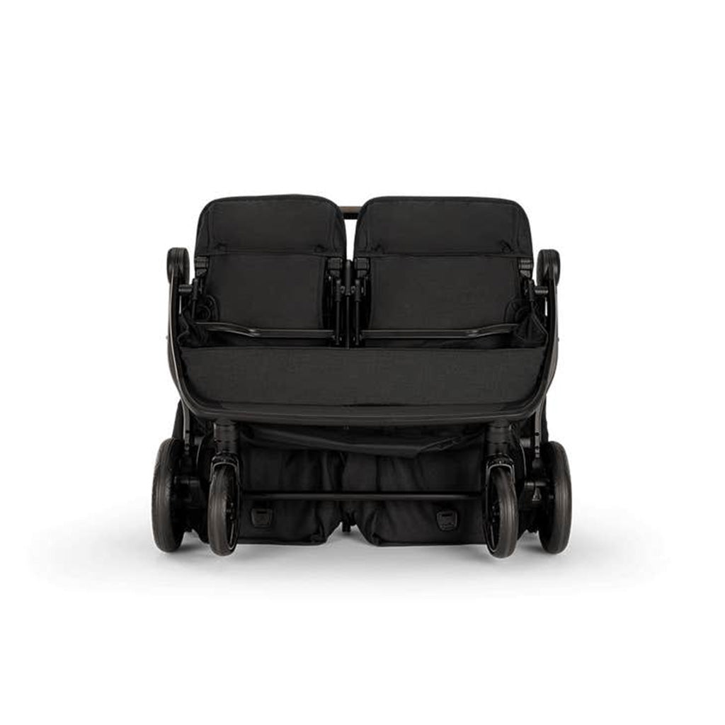 NUNA TRVL dubl Lightweight Stroller Caviar Folded - ANB Baby