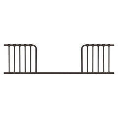 Namesake Classic Toddler Bed Conversion Kit for Abigail and Winston in Vintage Iron, Front - ANB BABY