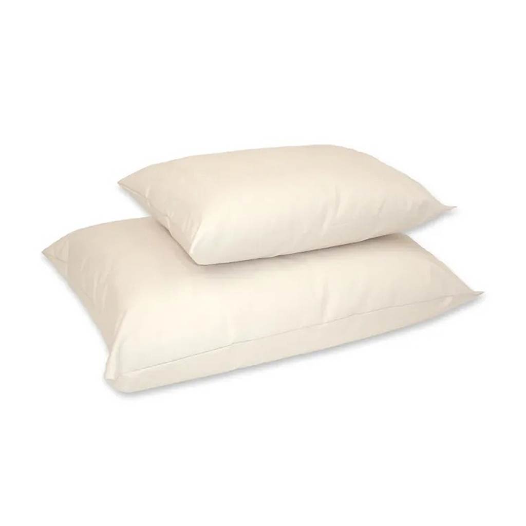 NATUREPEDIC Organic Cotton / PLA Pillow - Natural-Mattresses & Covers-Naturepedic-PLA Standard Size Pillow - Low Fill-ANB Baby Store