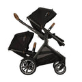 Nuna Demi Next Double Stroller + Rider Board + PIPA RX Travel System