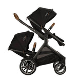 Nuna-Demi-Next-Double-Stroller-+-Rider-Board-+-PIPA-RX-Travel-System-Caviar_12 - ANB Baby