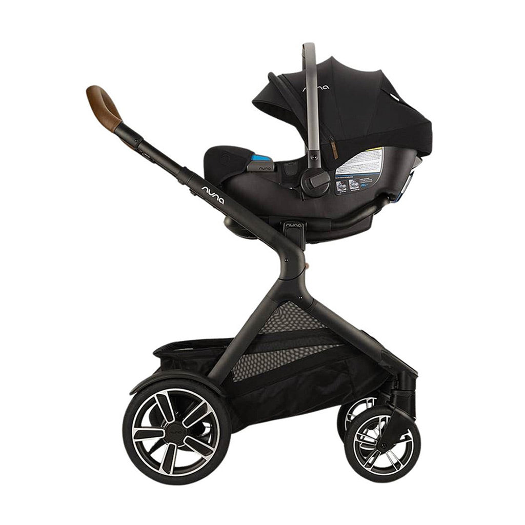 Nuna-Demi-Next-Double-Stroller-+-Rider-Board-+-PIPA-RX-Travel-System-Caviar_13 - ANB Baby