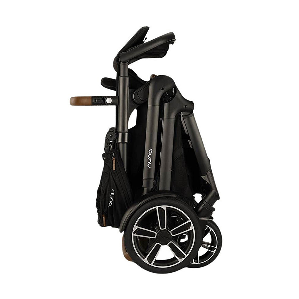 Nuna-Demi-Next-Double-Stroller-+-Rider-Board-+-PIPA-RX-Travel-System-Caviar_9- ANB Baby