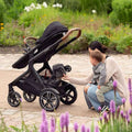 Nuna Demi Next Double Stroller + Rider Board + PIPA RX Travel System