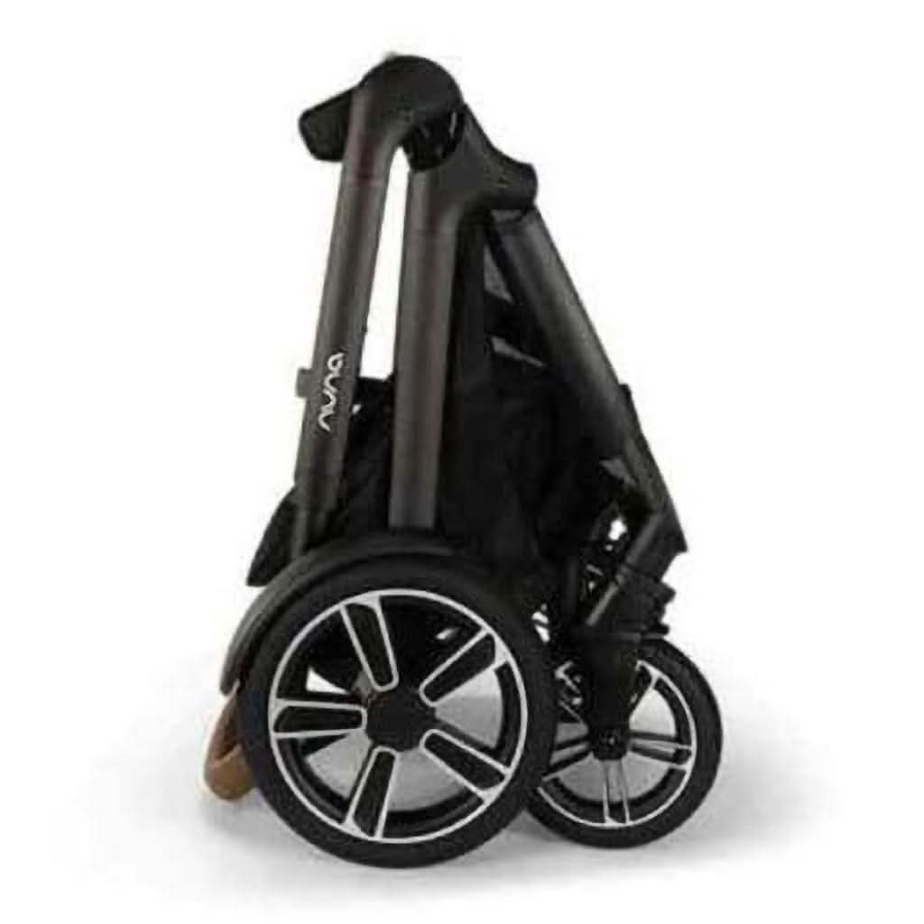 Nuna Demi Next Stroller + Rider Board + Bassinet, Caviar - ANB Baby