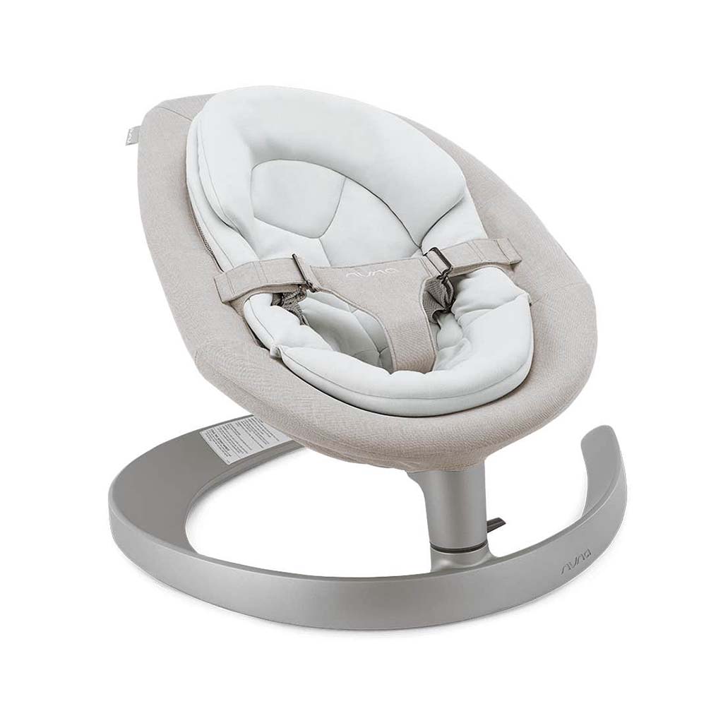 Nuna Leaf Grow Child Seat Driftwood Front - ANB Baby