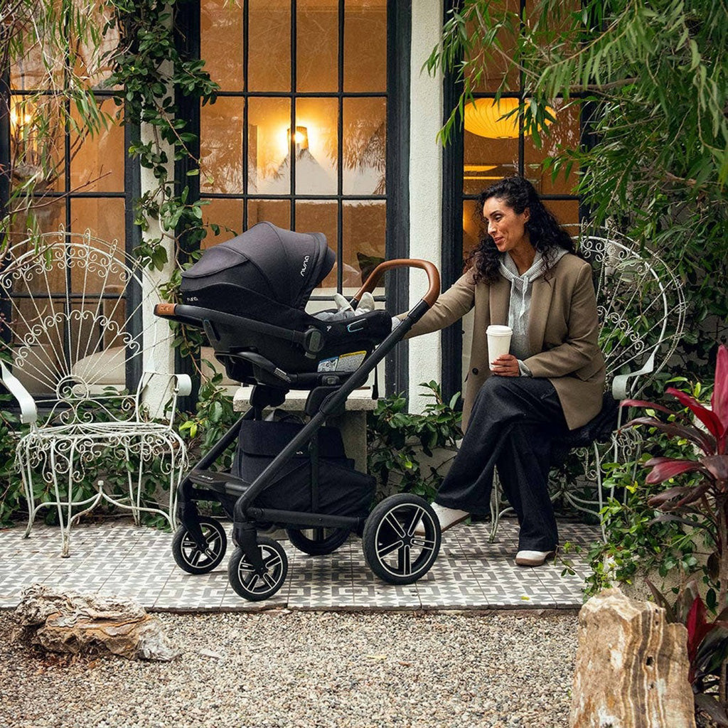 Nuna Mixx Next Stroller+PIPA Aire RX Travel System+Mixx Next Bassinet & Stand+Mixx Next Accessories-Caviar_2 - ANB Baby