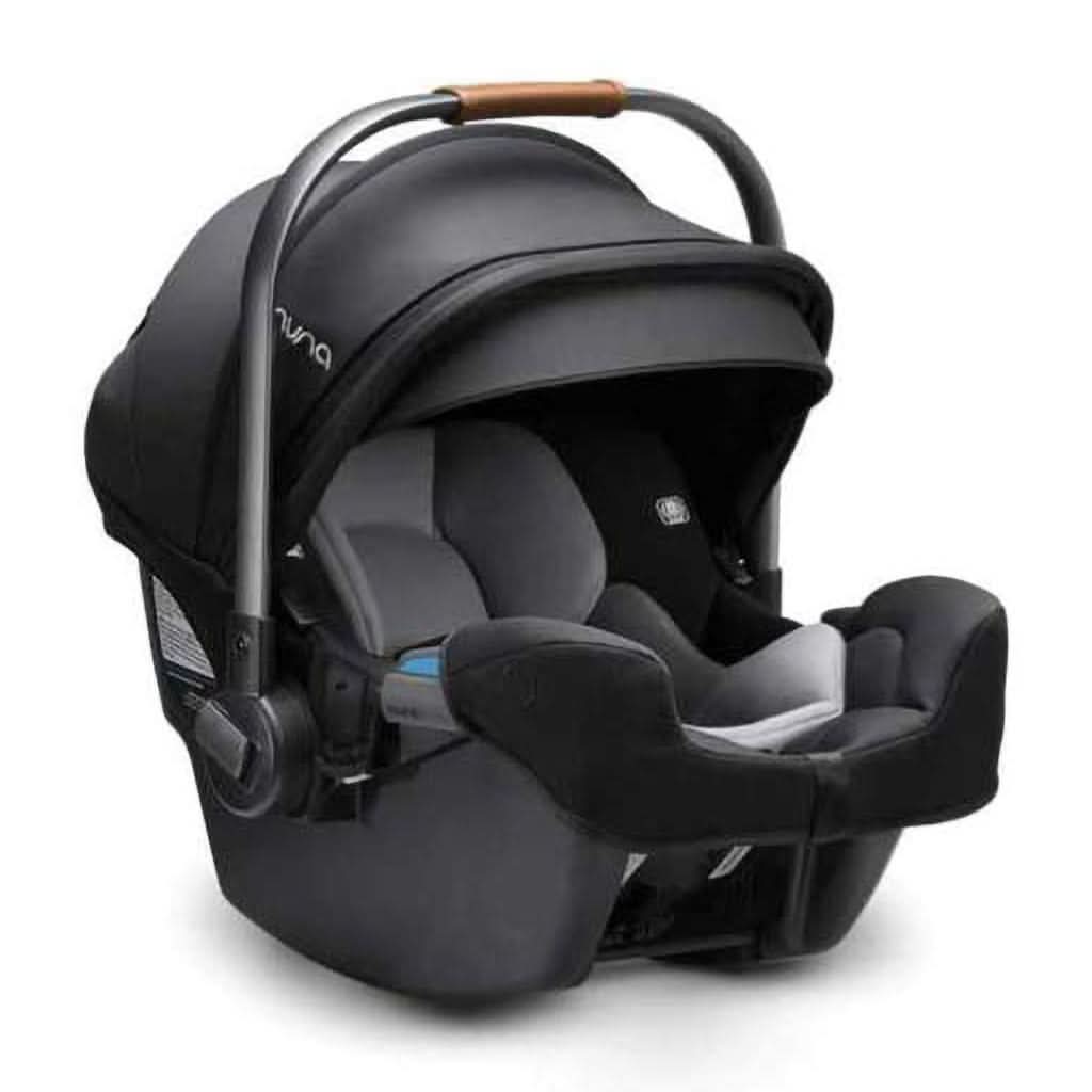 Nuna Demi Next Stroller + Rider Board + PIPA RX Travel System, Caviar - ANB Baby