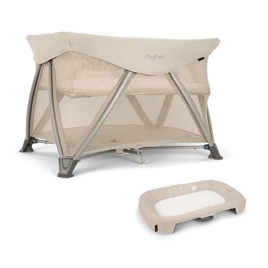 Nuna SENA Aire with Zip-off Bassinet plus Charger-Biscotti_1 - ANB Baby