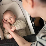 Nuna SWIV & TRIV Series Bassinet + Stand-Caviar_2 - ANB Baby