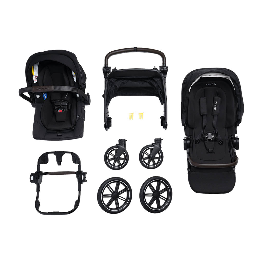 Nuna TRIV lx-PIPA Urbn Travel System-Caviar_10 - ANB Baby
