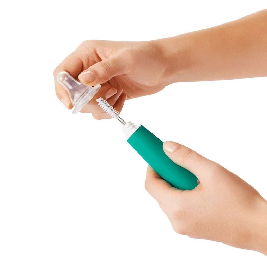 OXO TOT Bottle Brush With Stand-Teal_12 - ANB Baby