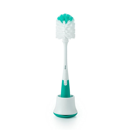 OXO TOT Bottle Brush With Stand-Teal_1 - ANB Baby