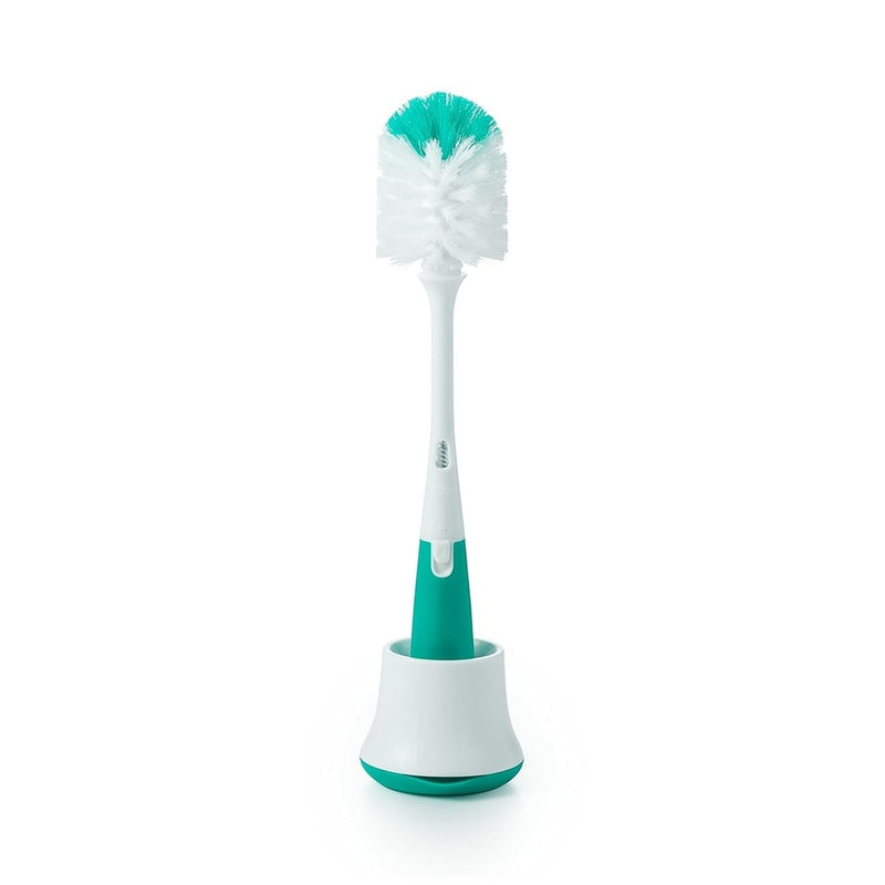OXO TOT Bottle Brush With Stand-Teal_1 - ANB Baby