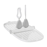 OXO TOT Breast Pump Parts Compact Drying Rack with Detail Brushes - Gray_3 - ANB Baby