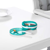 OXO TOT Feeding Spoon Set with Soft Silicone-Teal_7 - ANB Baby