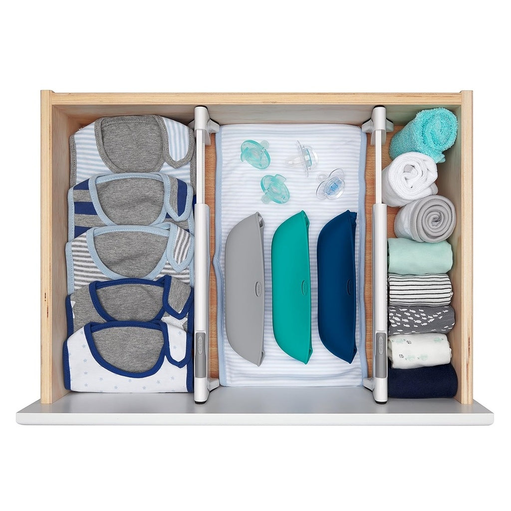 OXO TOT Good Grips Expandable Dresser Drawer Divider - 2 Pack OXO TOT Good Grips Expandable Dresser Drawer Divider - 2 Pack