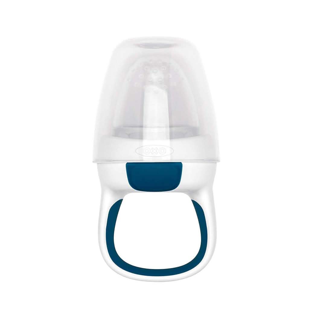 OXO TOT Infant Teething Silicone Self Feeder navy_1 - ANB Baby
