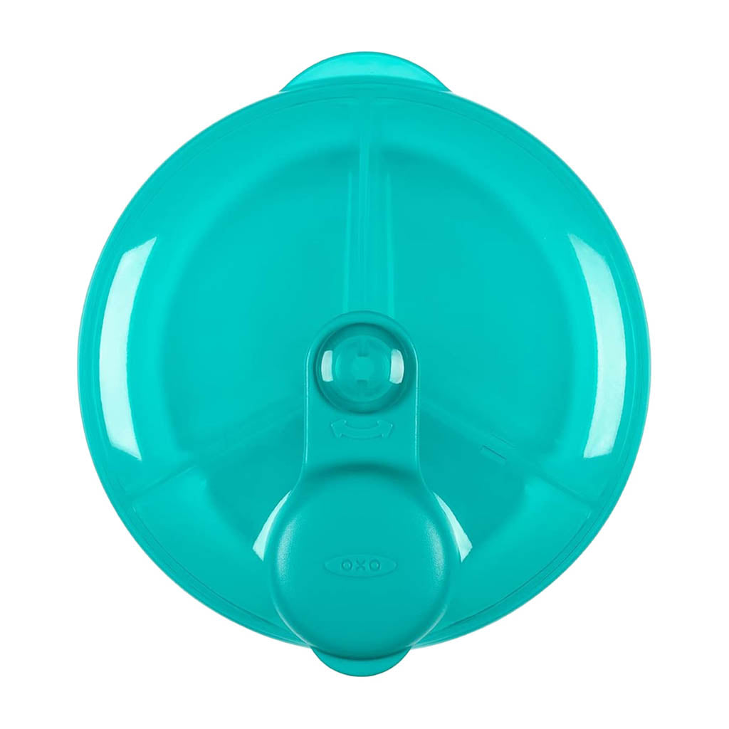 OXO TOT No-Spill Formula Dispenser with Swivel Lid-Teal_3 - ANB Baby