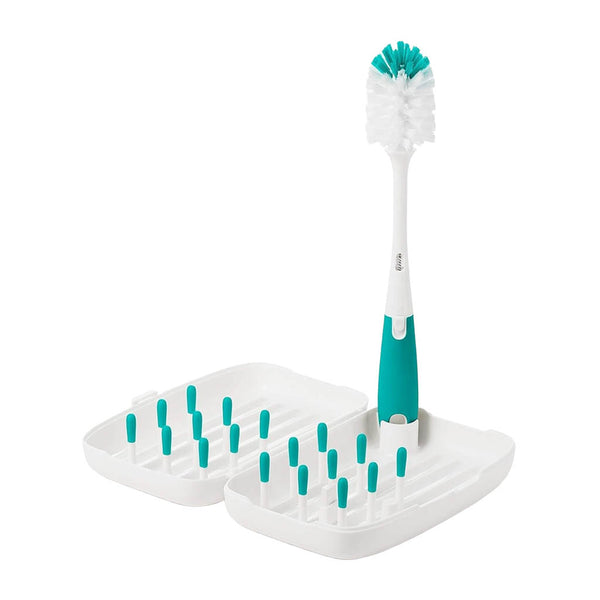 OXO TOT On-The-Go Drying Rack With Bottle Brush