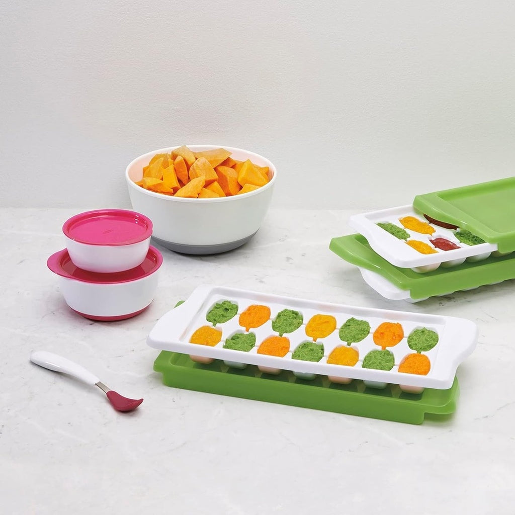 OXO TOT Small and Large Bowl Set with Snap On Lids_2 - ANB Baby