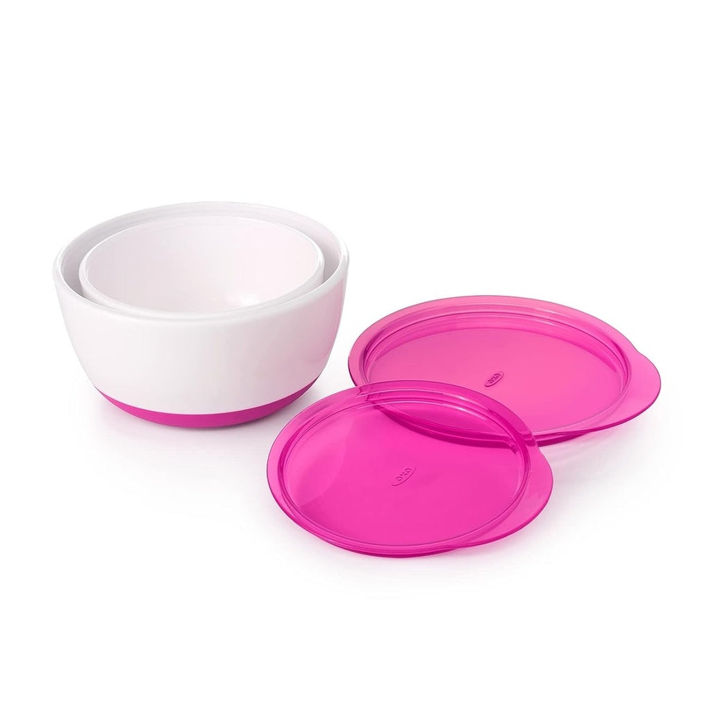OXO TOT Small and Large Bowl Set with Snap On Lids_3 - ANB Baby