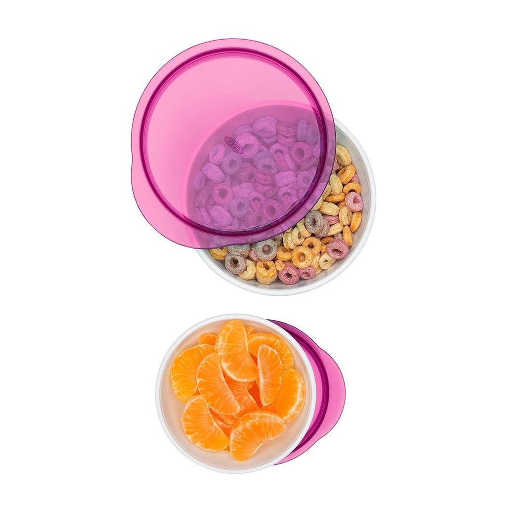OXO TOT Small and Large Bowl Set with Snap On Lids_6 - ANB Baby