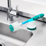 OXO TOT Soap Dispensing Bottle Brush With Stand_2 - ANB Baby