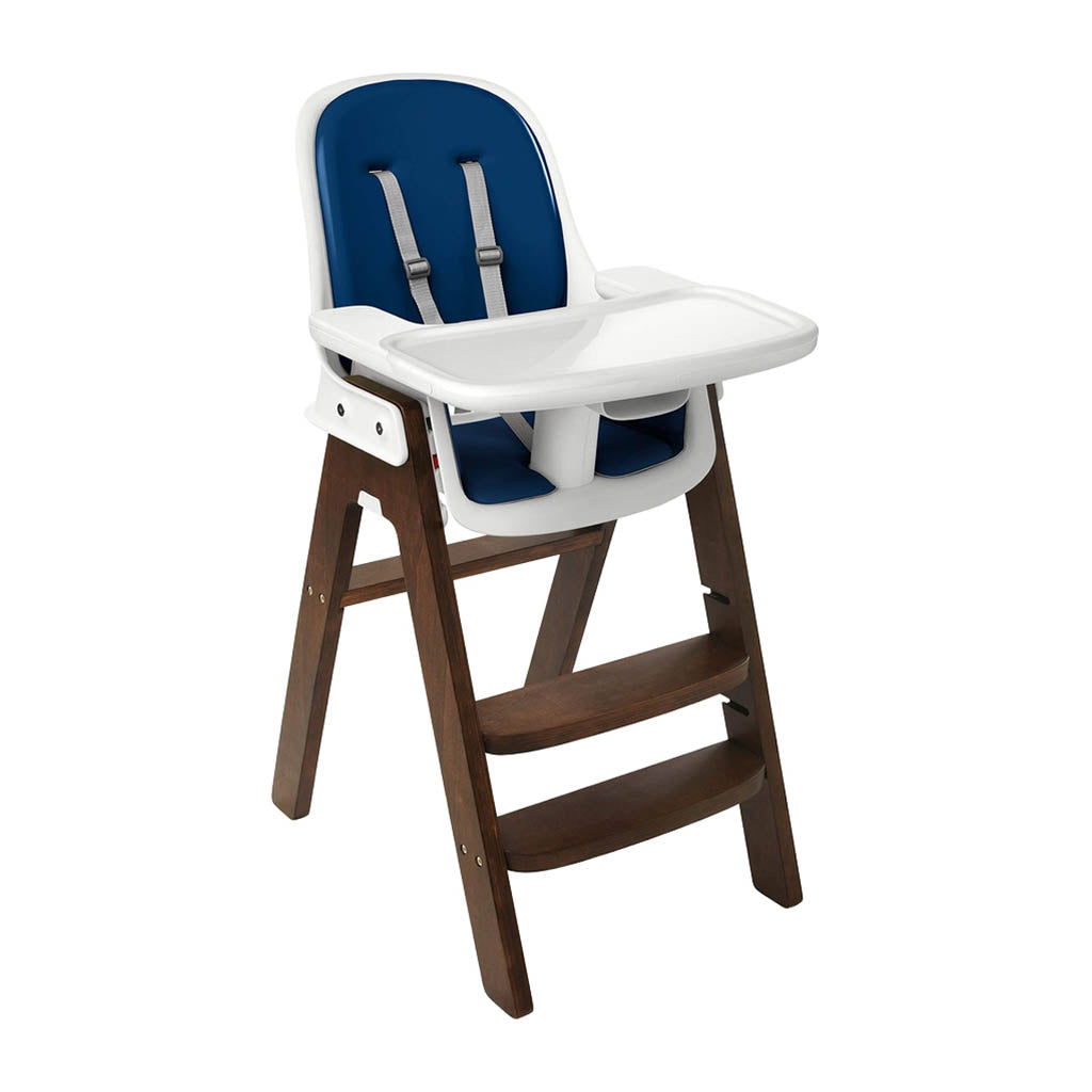 OXO TOT Sprout High Chair - Combo-High Chairs-OXO Tot-Navy/Walnut-ANB Baby Store
