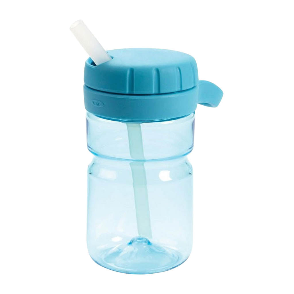 OXO TOT Twist Top Water Bottle-Mealtime Accessories-OXO Tot-Aqua-ANB Baby Store
