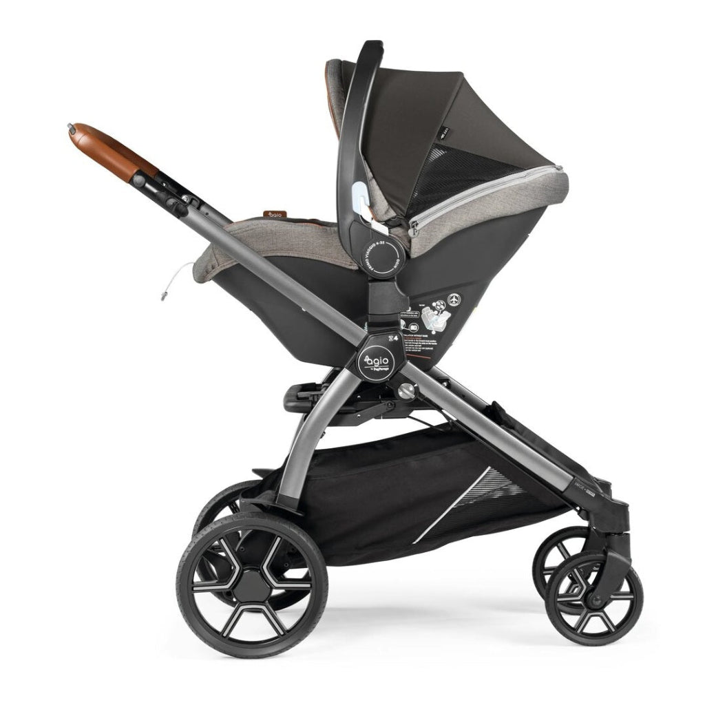 Peg Perego Agio Z4 Reversible Stroller, Agio Grey_3 - ANB Baby 