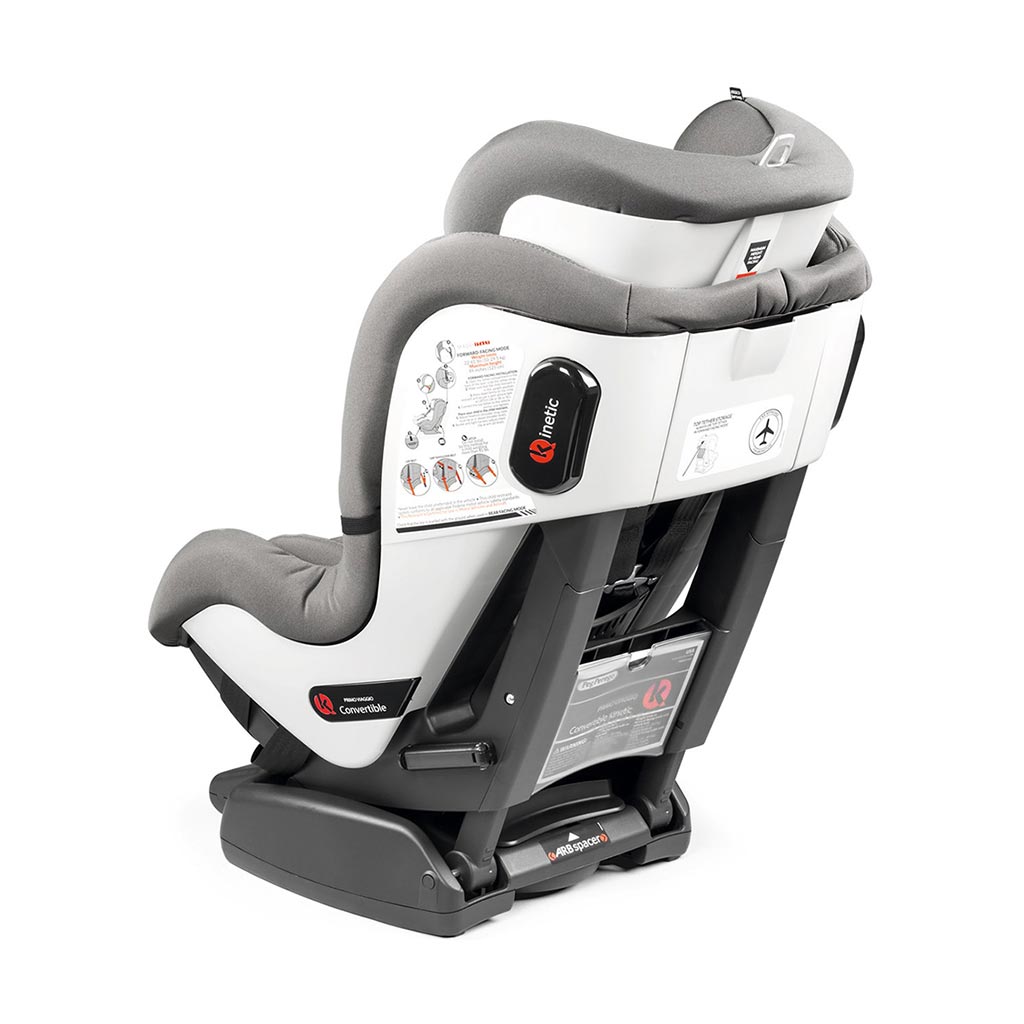 Peg Perego PRIMO VIAGGIO Convertible Kinetic Car Seat-Wonder Grey_5 - ANB Baby